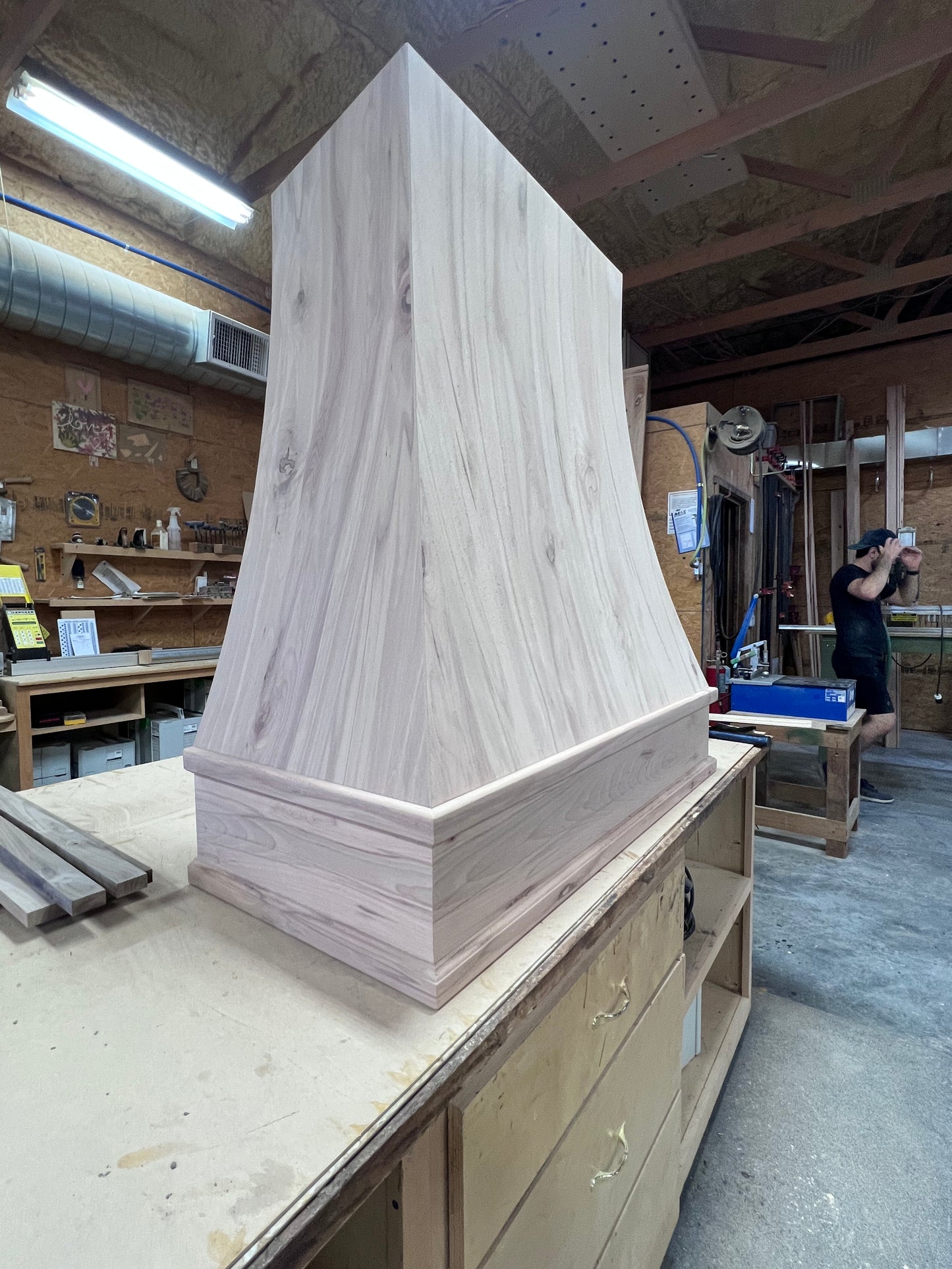 Walnut Oven Hood